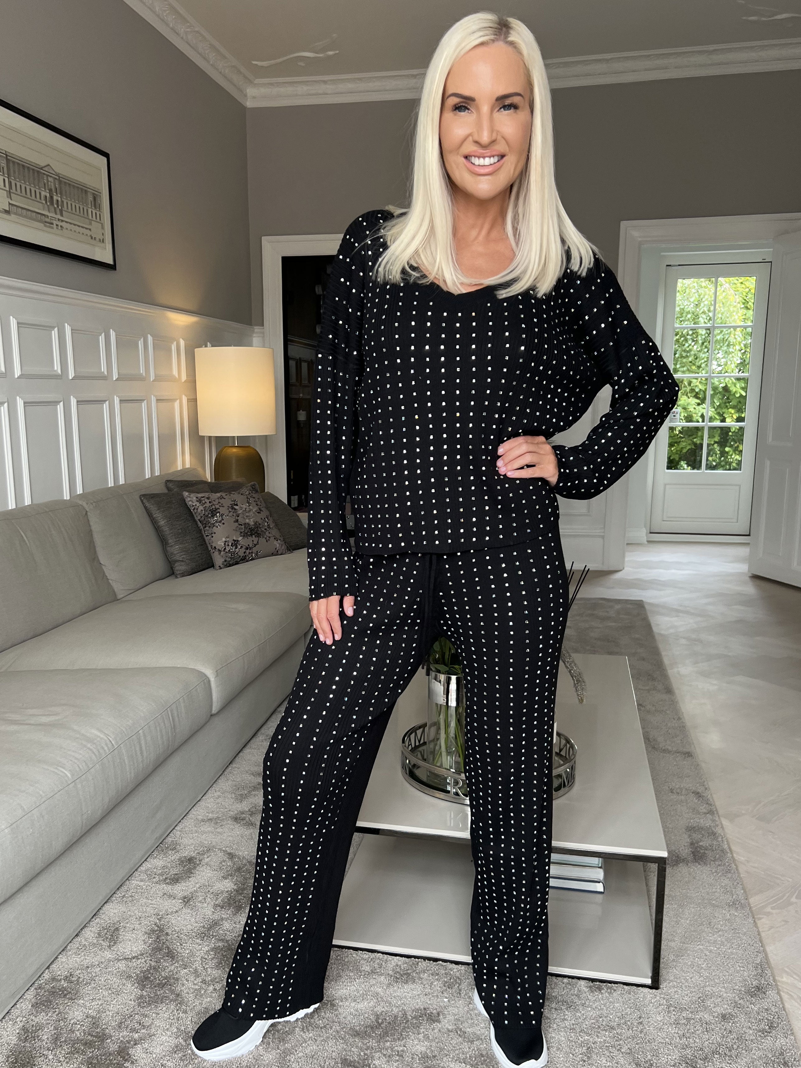 Neta - Lækkert striksæt med similisten